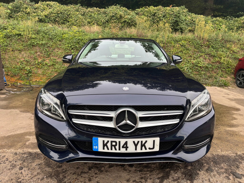 Mercedes-Benz C Class 2.0 C200 Sport Saloon 7G-tronic Euro 6 Blue #2
