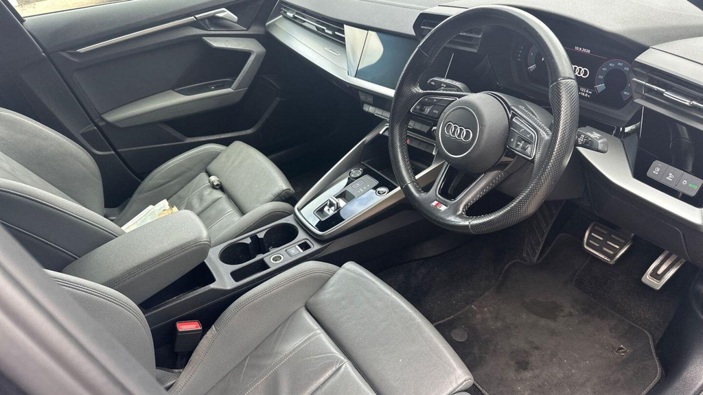 Audi A3 2.0 Tdi 35 S Line Sportback S Tronic Euro 6 Ss Grey #3