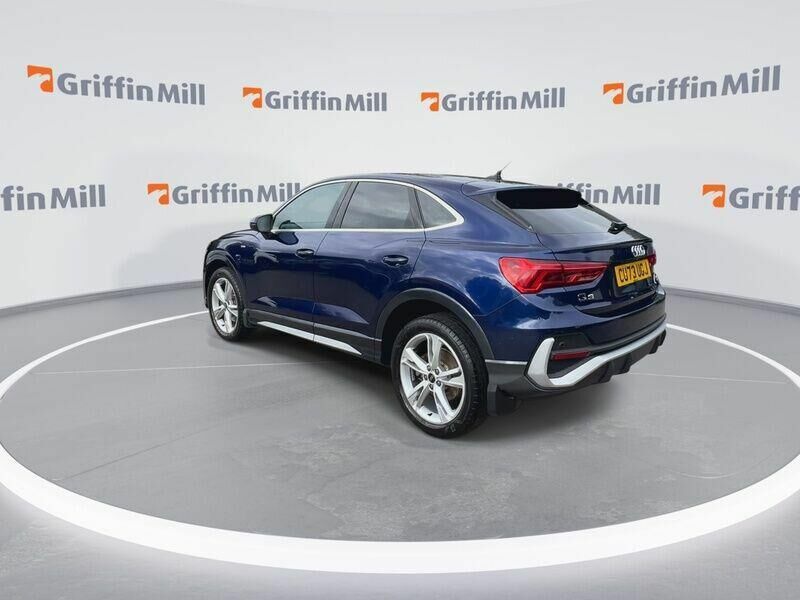 Audi Q3 2.0 Tdi 40 S Line Sportback S Tronic Qu Blue #4