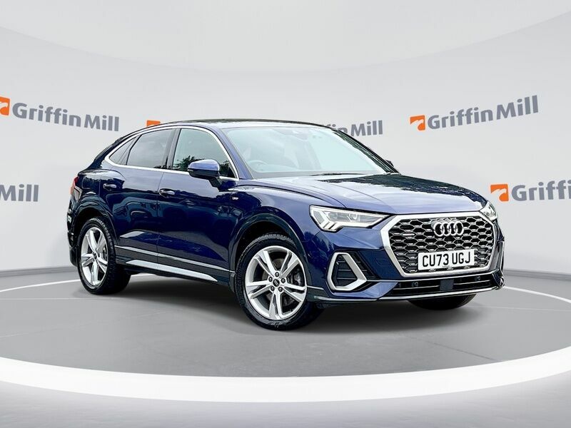 Audi Q3 2.0 Tdi 40 S Line Sportback S Tronic Qu Blue