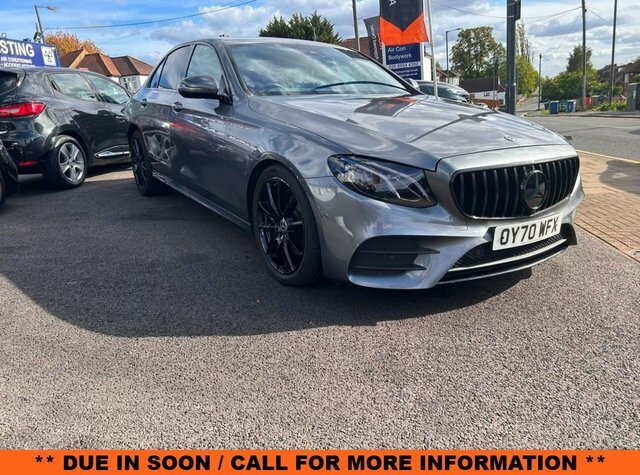 Mercedes-Benz E Class 2020 2.0 E220d Amg Line Edition Saloon Grey