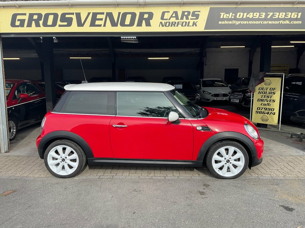 Mini Hatch 1.6 Cooper Hatchback Euro 5 Ss Red