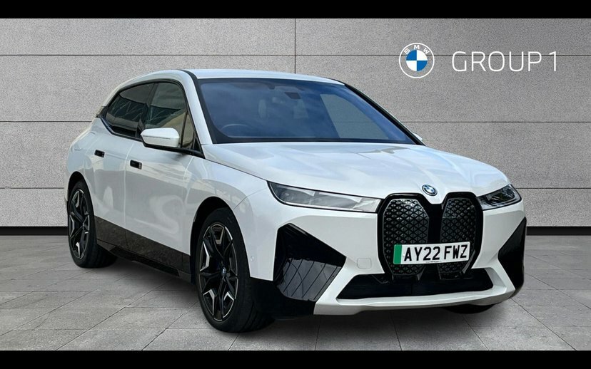 BMW iX Ix Xdrive40 M Sport AY22FWZ White
