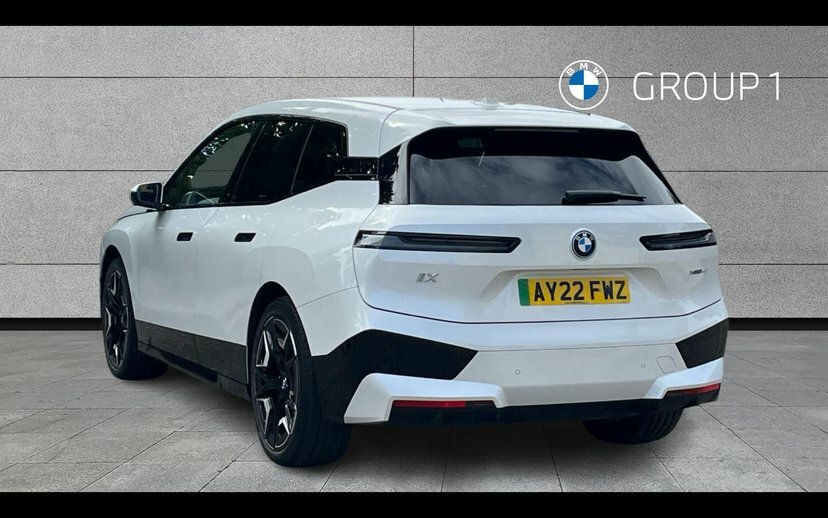 BMW iX Ix Xdrive40 M Sport AY22FWZ White #2