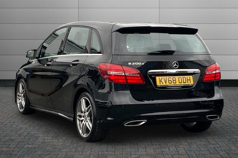 Mercedes-Benz B Class B200d Amg Line Premium Plus Mpv Black #2