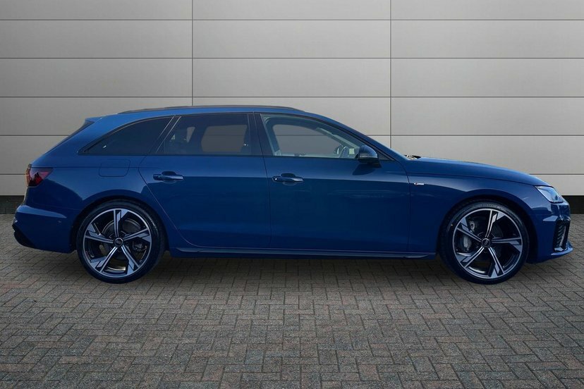Audi A4 Avant 2.0 Tfsi 40 Black Edition Estate S Tron Blue #4