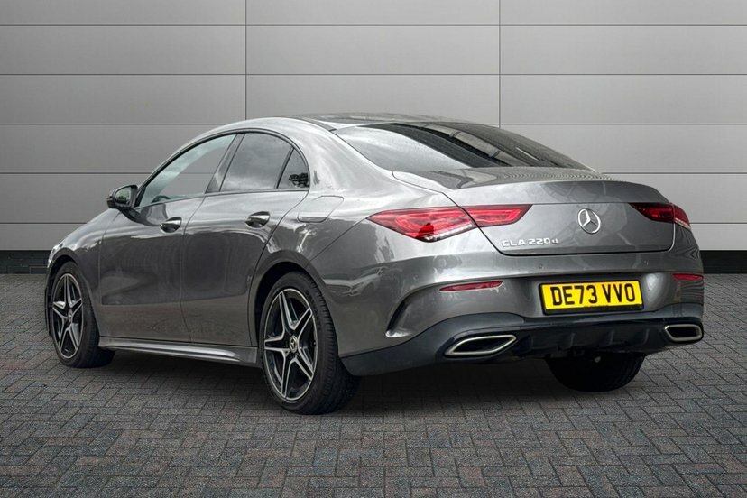 Mercedes-Benz CLA Class 2.0 Cla220d Amg Line Executive Coupe DE73VVO Grey #2