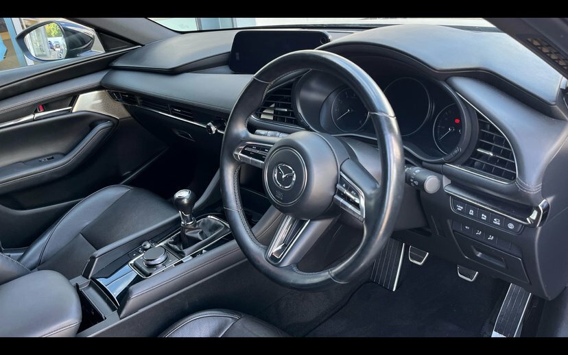 Mazda 3 2.0 Skyactiv-x Mhev Gt Sport Tech Hatchback Pe Black #6