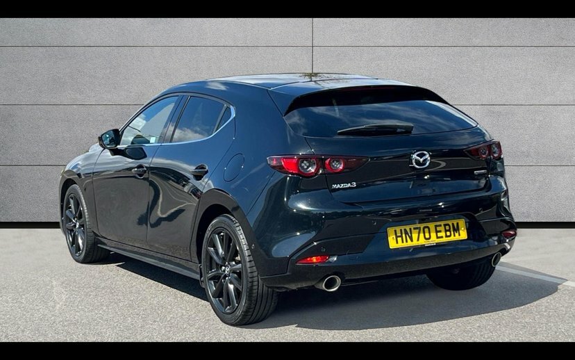 Mazda 3 2.0 Skyactiv-x Mhev Gt Sport Tech Hatchback Pe Black #2