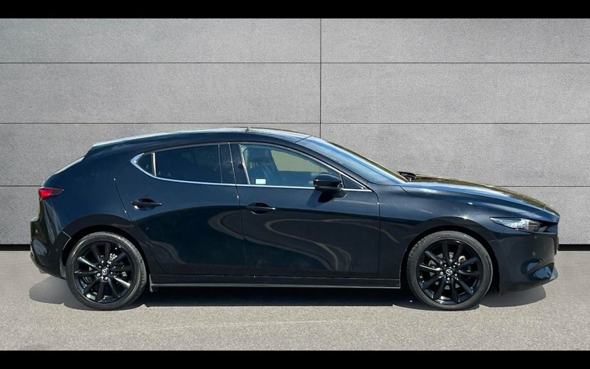 Mazda 3 2.0 Skyactiv-x Mhev Gt Sport Tech Hatchback Pe Black #3