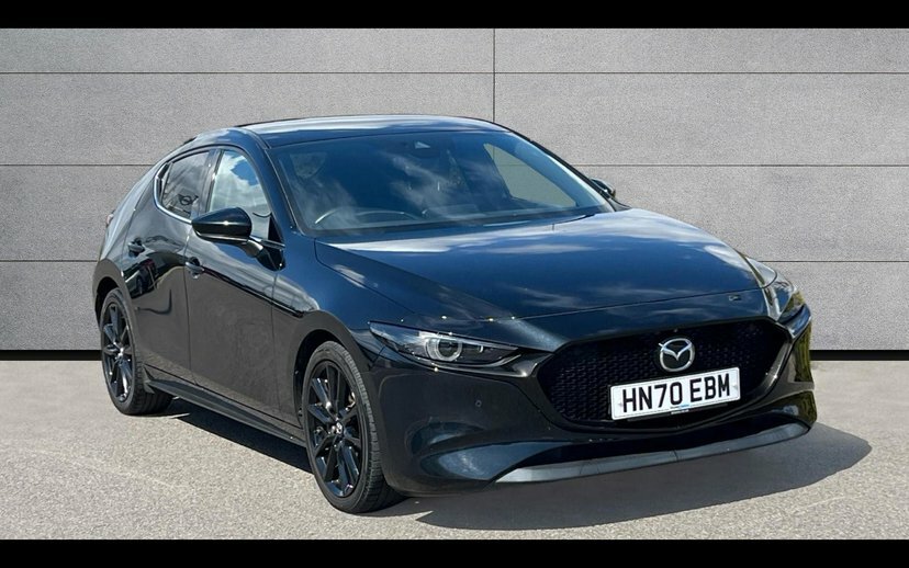 Mazda 3 2.0 Skyactiv-x Mhev Gt Sport Tech Hatchback Pe Black