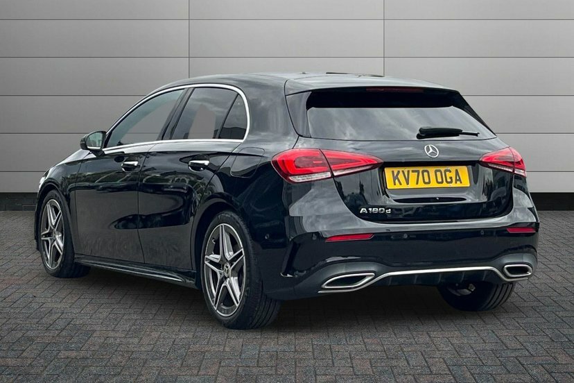 Mercedes-Benz A Class A180d Amg Line Premium Plus 2 Black #2