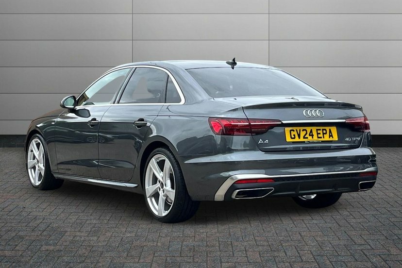 Audi A4 2.0 Tfsi 40 S Line Saloon S Tronic 204 Grey #3