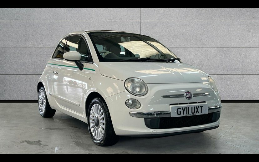 Fiat 500 1.2 Lounge Hatchback Euro 5 69 White