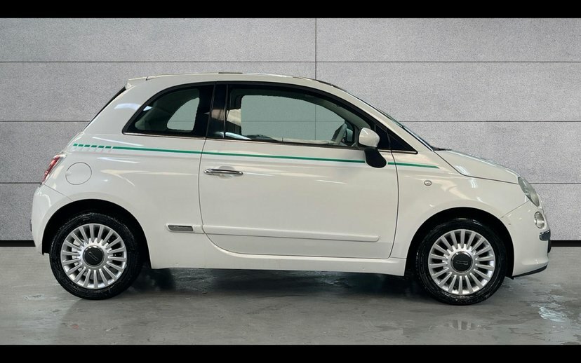 Fiat 500 1.2 Lounge Hatchback Euro 5 69 White #3