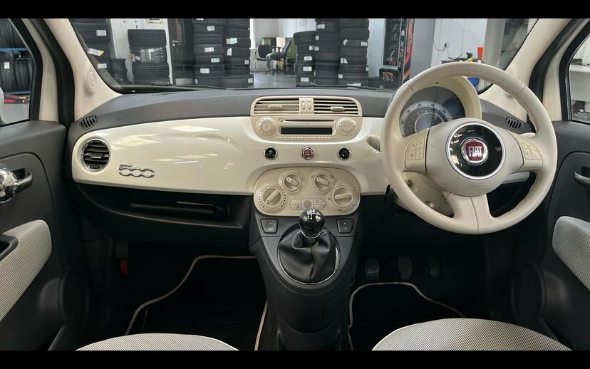 Fiat 500 1.2 Lounge Hatchback Euro 5 69 White #4