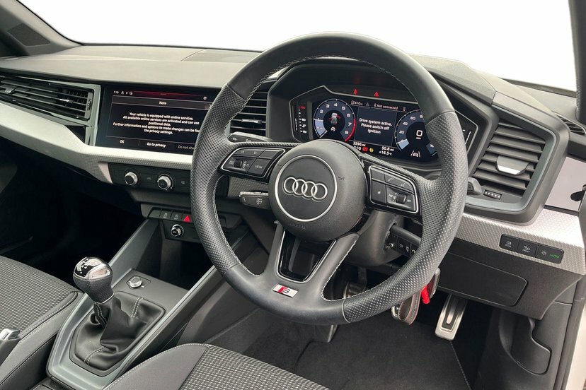 Audi A1 1.0 Tfsi 25 S Line Sportback 95 White #6