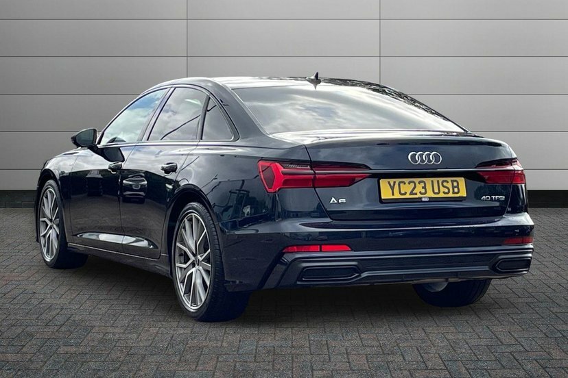 Audi A6 Saloon 2.0 Tfsi 40 Black Edition Saloon S Tron Blue #3