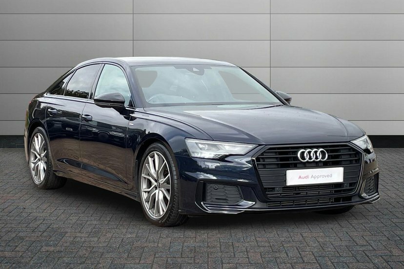 Audi A6 Saloon 2.0 Tfsi 40 Black Edition Saloon S Tron Blue
