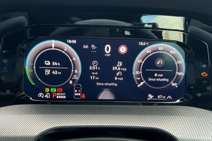 Volkswagen e-Golf 1.5 Tsi Ehybrid 19.7Kwh Style Hatchback Blue #27