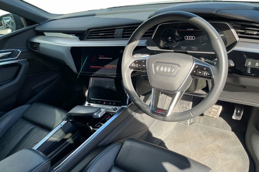 Audi Q8 e tron 55 S Line Sportback Quattro 114K ND23HWJ Grey #6