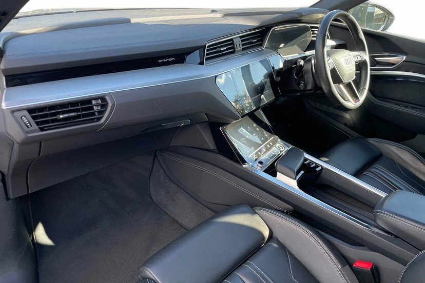 Audi Q8 e tron 55 S Line Sportback Quattro 114K ND23HWJ Grey #2