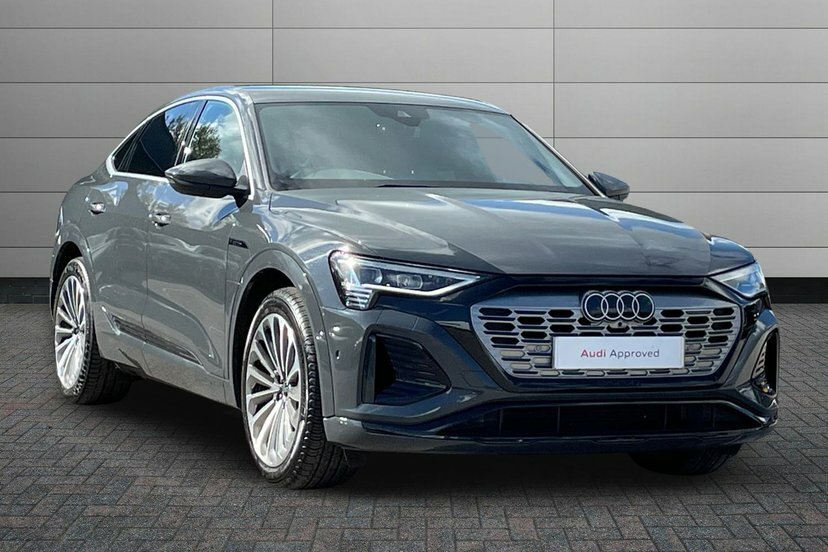 Audi Q8 e tron 55 S Line Sportback Quattro 114K ND23HWJ Grey