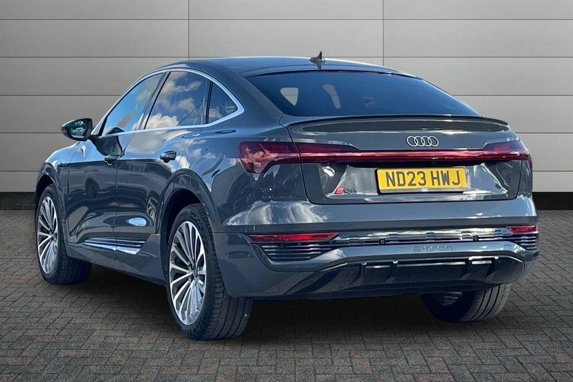 Audi Q8 e tron 55 S Line Sportback Quattro 114K ND23HWJ Grey #3