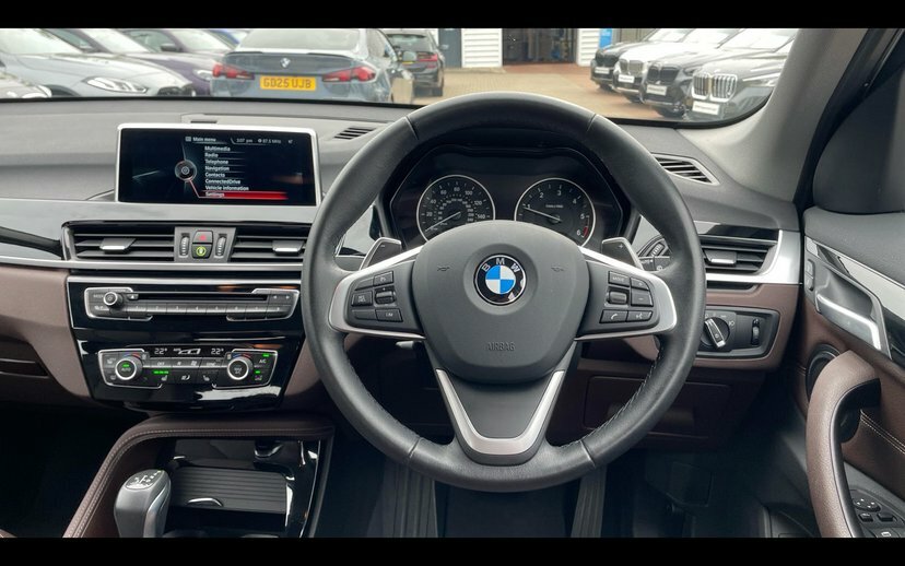 BMW X1 X1 Xdrive20d Xline White #5