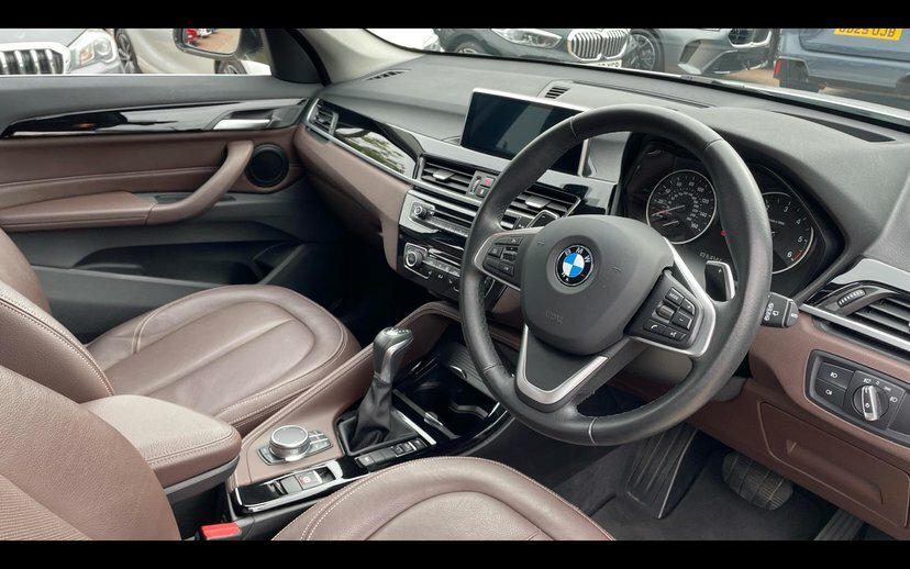 BMW X1 X1 Xdrive20d Xline White #6