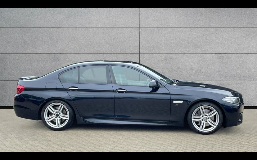 BMW 5 Series 3.0 530D M Sport Saloon 258 Ps Black #3