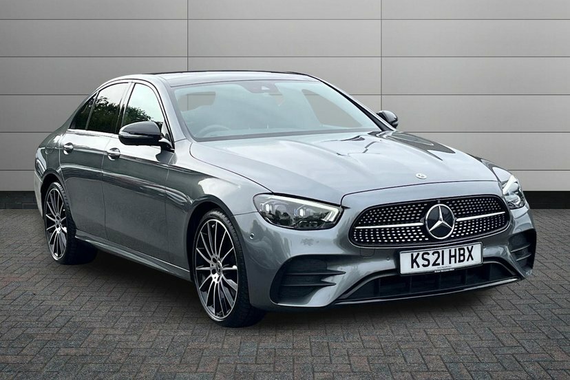 Mercedes-Benz E Class E220d Amg Line Night Edition Premium Plus Saloon Grey