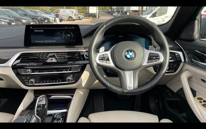 BMW 5 Series 530E M Sport Iperformance Saloon Blue #5