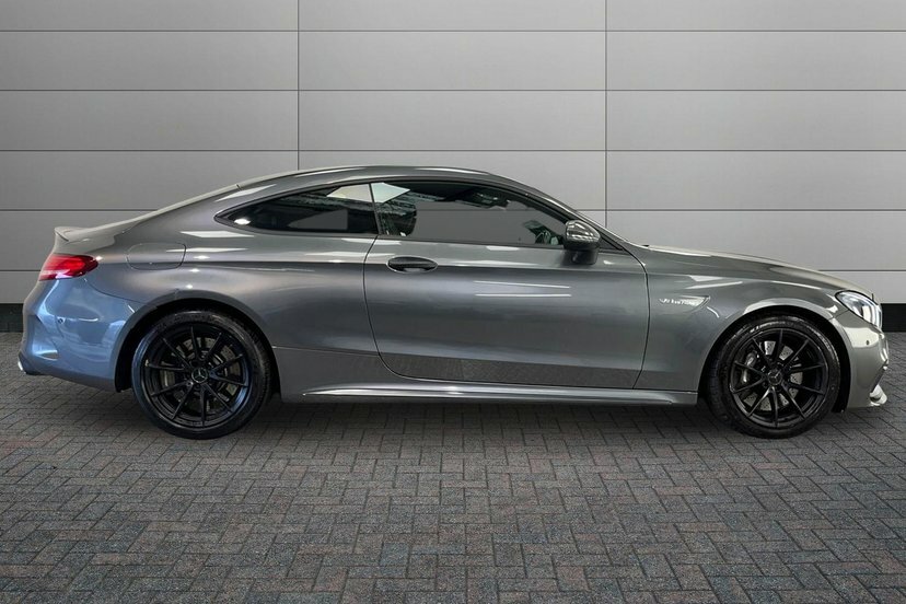Mercedes-Benz C Class 4.0 C63 V8 Biturbo Amg Coupe Spds Mct Grey #4