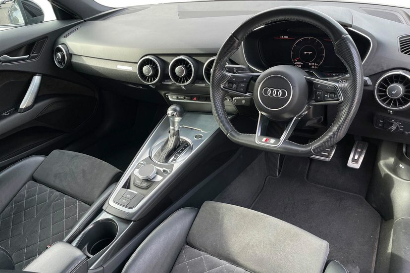 Audi TT 2.0 Tfsi 45 Black Edition Coupe S Troni SD20FZH Grey #6