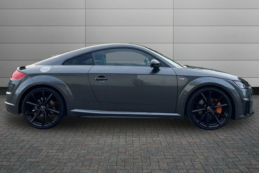 Audi TT 2.0 Tfsi 45 Black Edition Coupe S Troni SD20FZH Grey #4