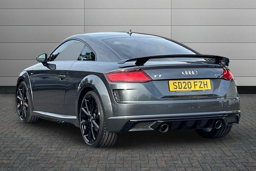 Audi TT 2.0 Tfsi 45 Black Edition Coupe S Troni SD20FZH Grey #3