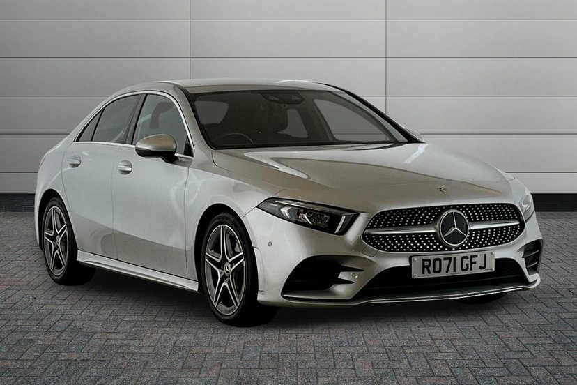 Mercedes-Benz A Class A180d Amg Line Premium Saloon Silver