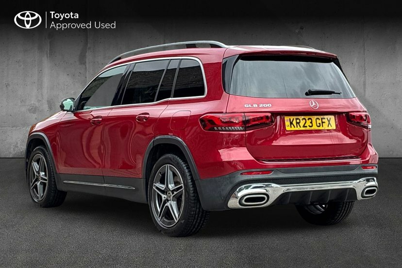Mercedes-Benz GLB Class 1.3 Glb200 Amg Line Suv 7G-dct 163 Ps Red #4