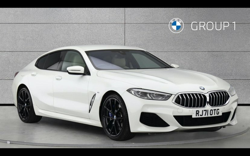 BMW 8 Series Gran Coupe 840I Gran Coupe White