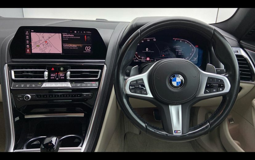 BMW 8 Series Gran Coupe 840I Gran Coupe White #5