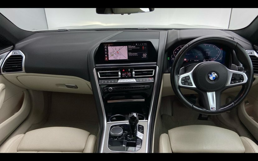 BMW 8 Series Gran Coupe 840I Gran Coupe White #4