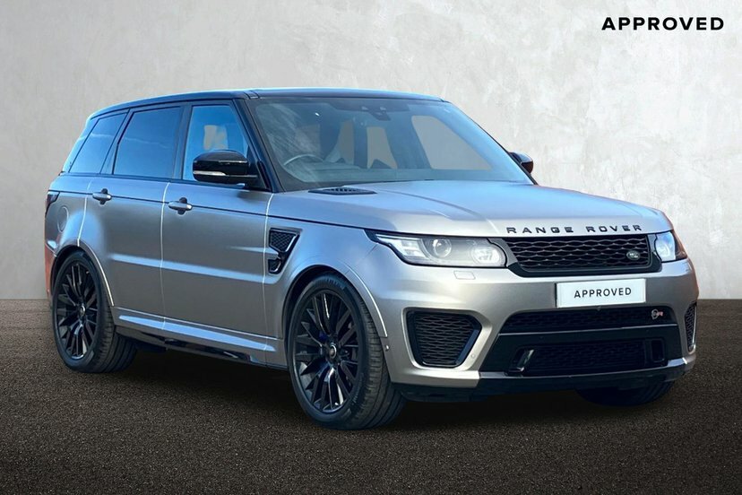 Land Rover Range Rover Sport 5.0 V8 Svr Suv 4Wd 550 Ps Silver