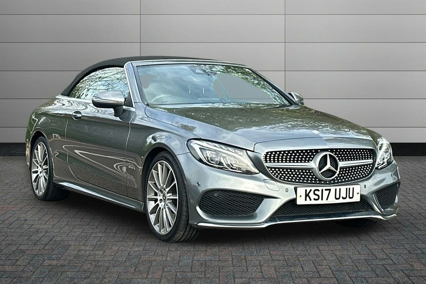 Mercedes-Benz C Class C220d Amg Line Cabriolet Grey