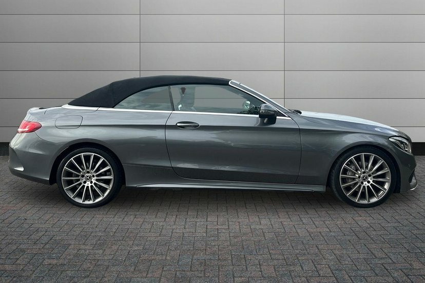 Mercedes-Benz C Class C220d Amg Line Cabriolet Grey #3