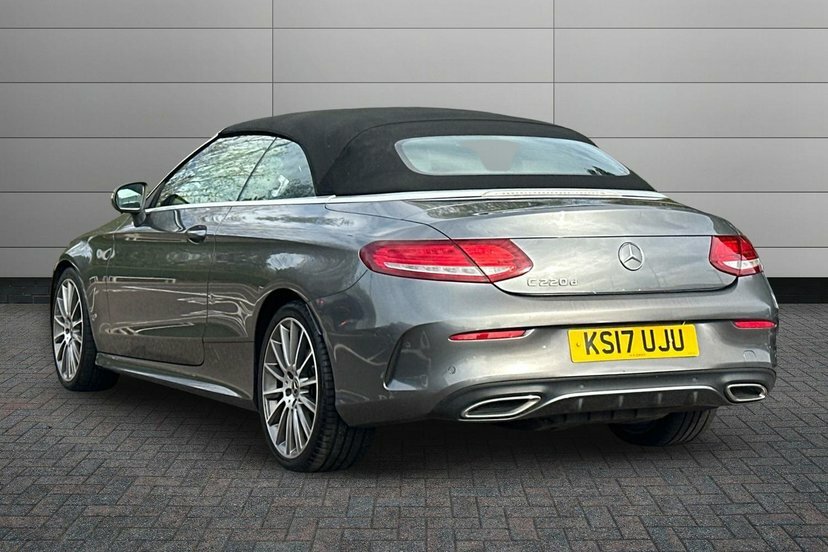 Mercedes-Benz C Class C220d Amg Line Cabriolet Grey #2