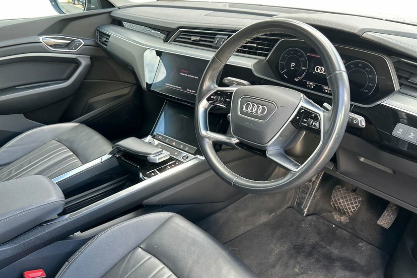 Audi Q8 e tron 50 Sport Suv Quattro 95Kwh 11Kw Grey #6