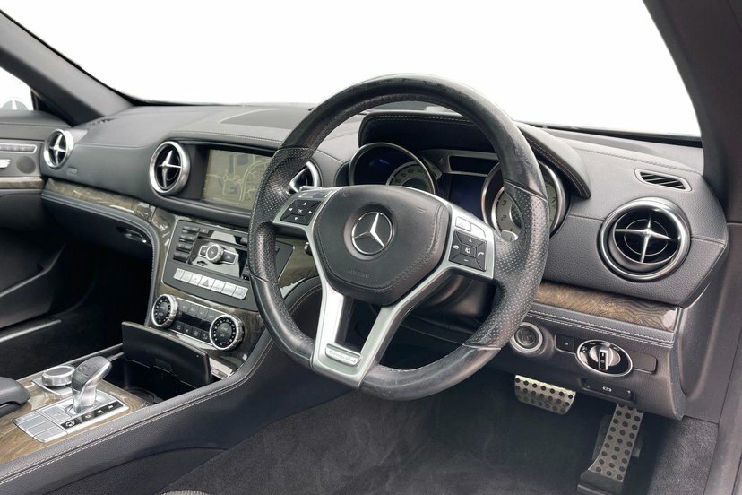 Mercedes-Benz SL Class Sl350 Amg Sport Convertible Black #5