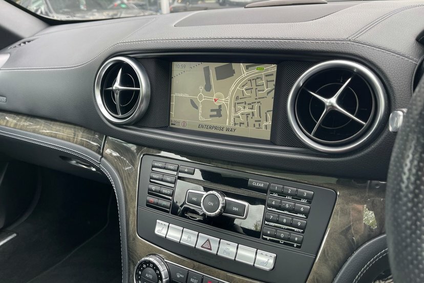 Mercedes-Benz SL Class Sl 350 White #13