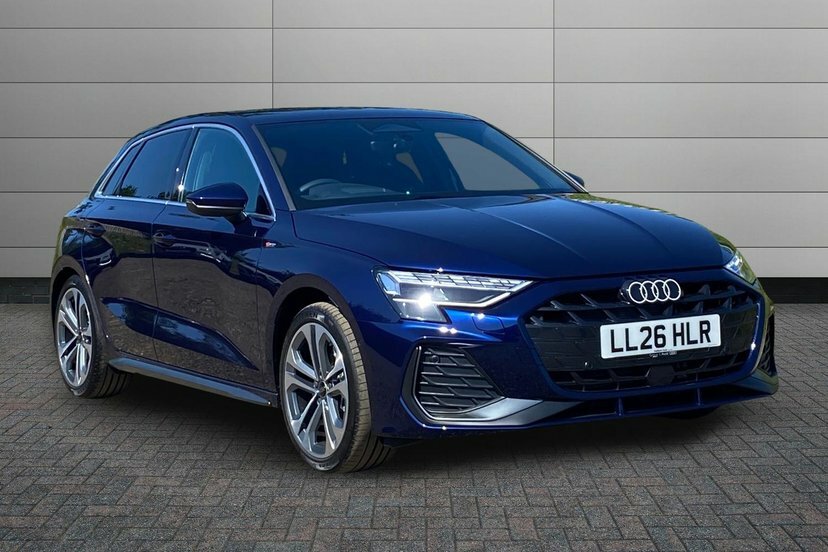 Audi A3 1.5 Tfsi 30 S Line Sportback S Tronic Blue
